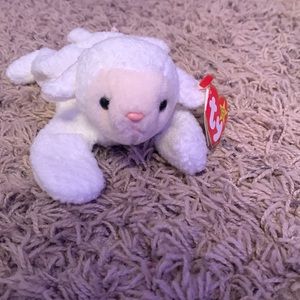 Fleece beanie baby